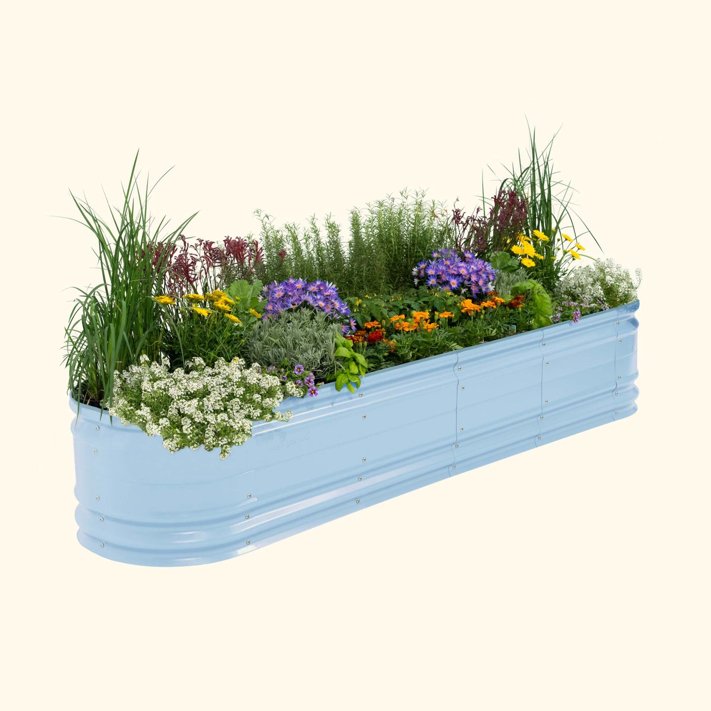 17" Tall Large Novel Metal Raised Garden Bed Modular 9 in 1