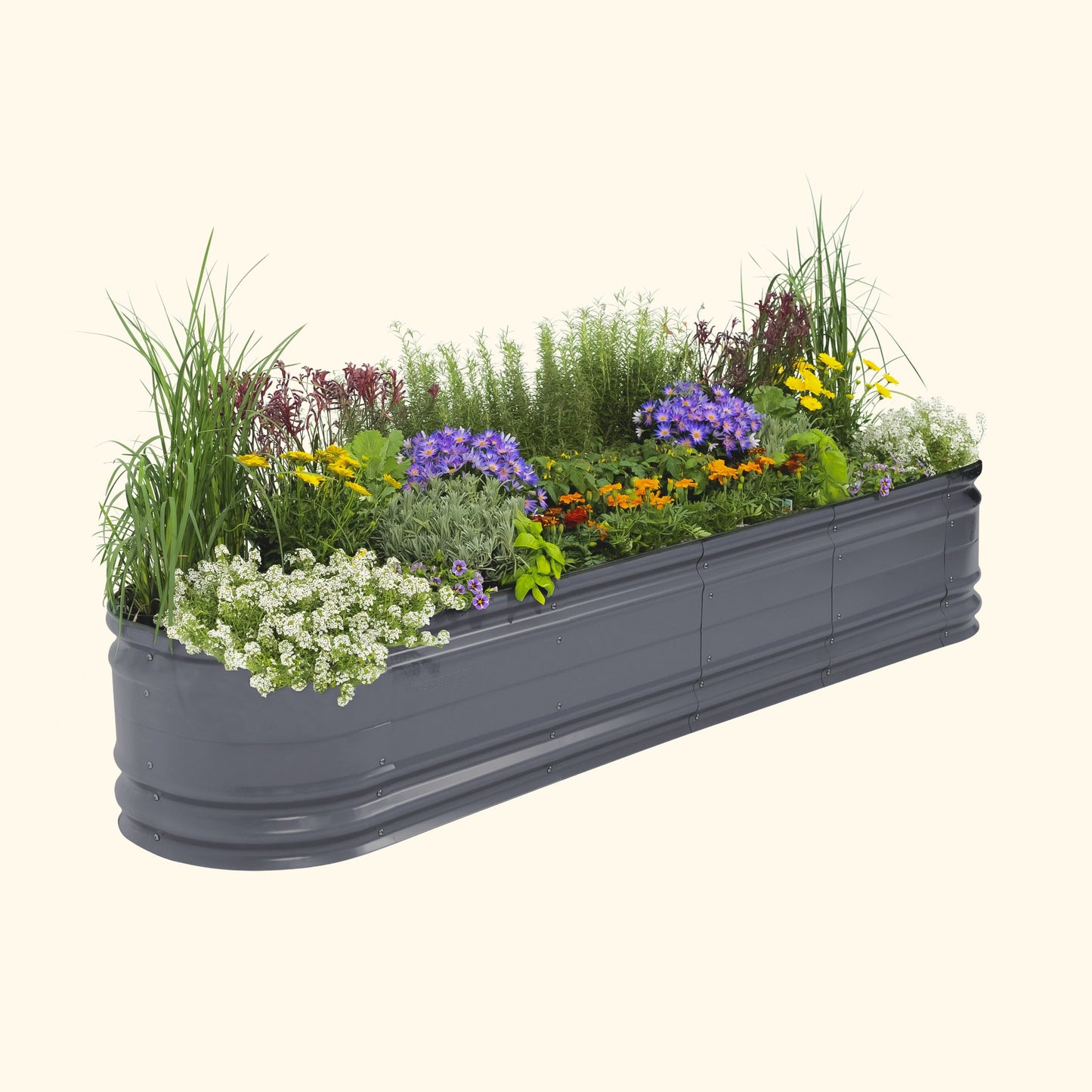 17" Tall Large Novel Metal Raised Garden Bed Modular 9 in 1