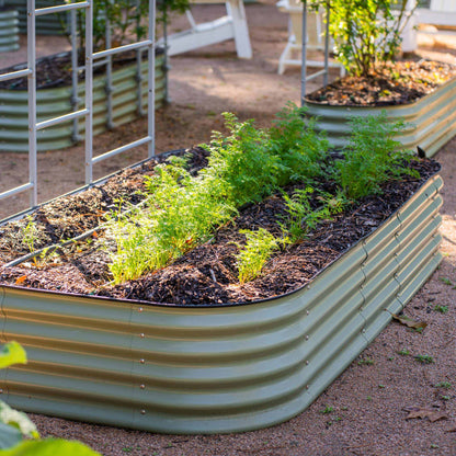 17" Tall 4x8 Garden Bed Jumbo 10 in 1 Modular