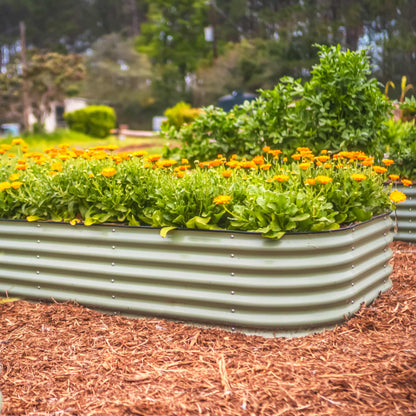 17" Tall 4x8 Garden Bed Jumbo 10 in 1 Modular