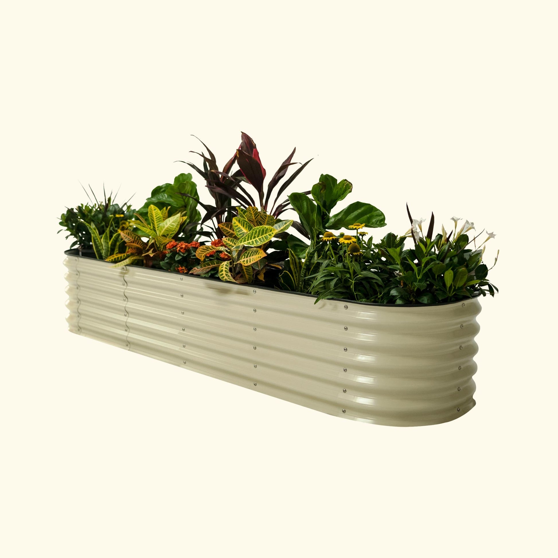 17" tall 2.5x9.5 Raised Garden Bed Installation - Tampa soil911.com