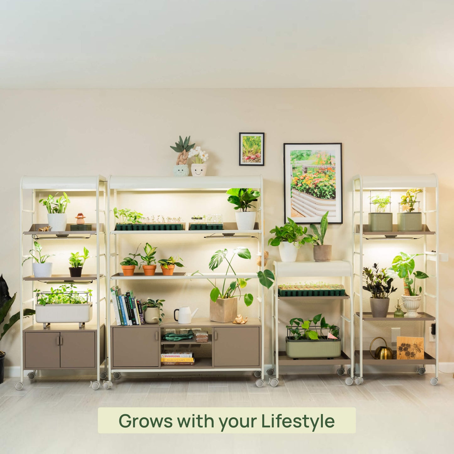 2 Tier Grow Light Garden