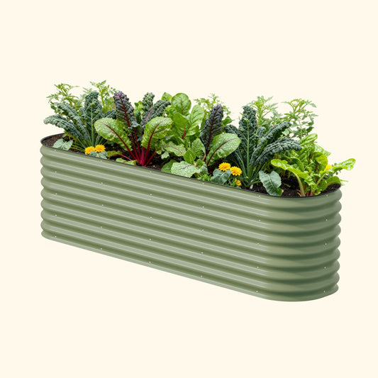 Kit de jardin surélevé modulaire en métal 9 en 1 de 26 po de hauteur
