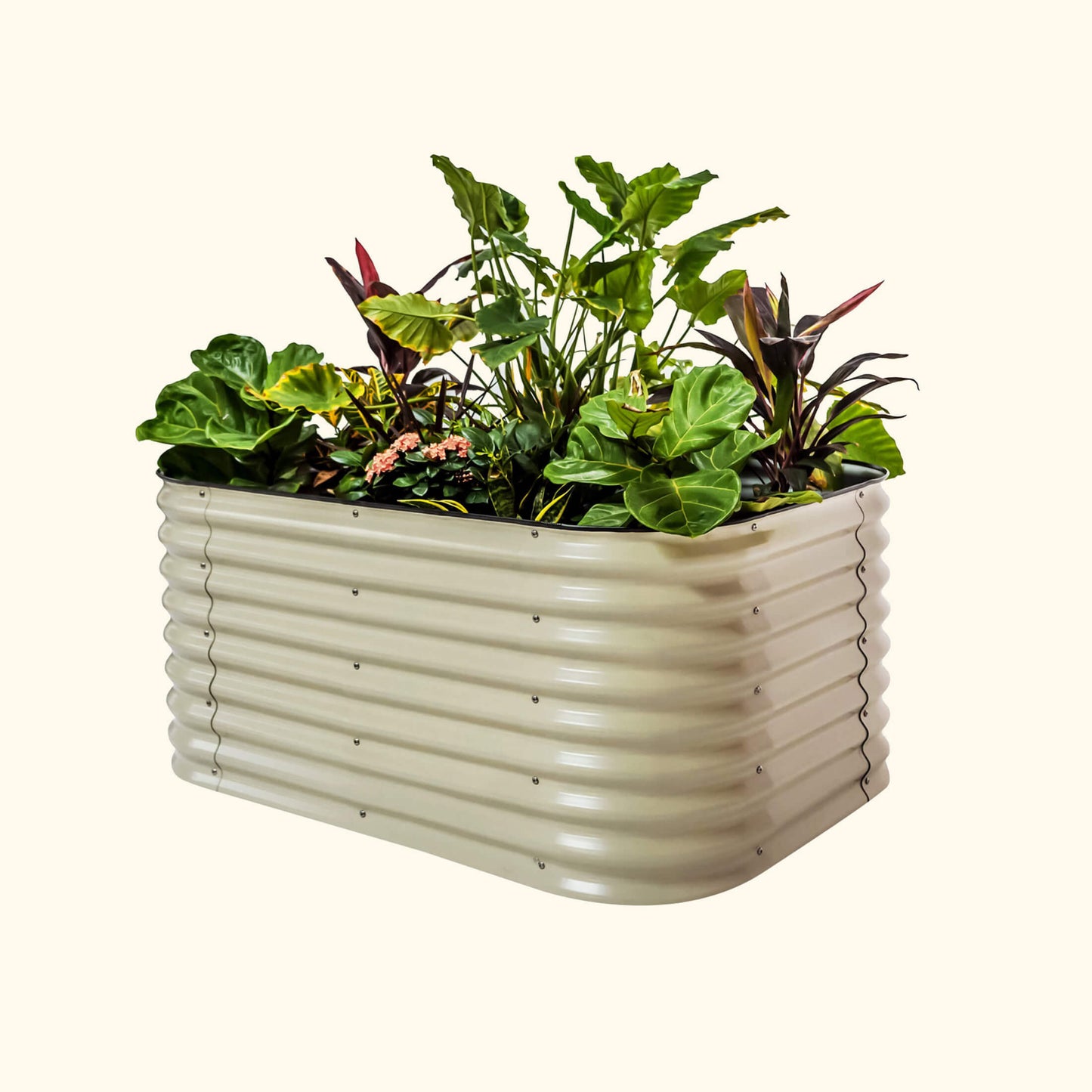 26" Tall 6 In 1 Medium Modular Metal Raised Garden Bed Kit