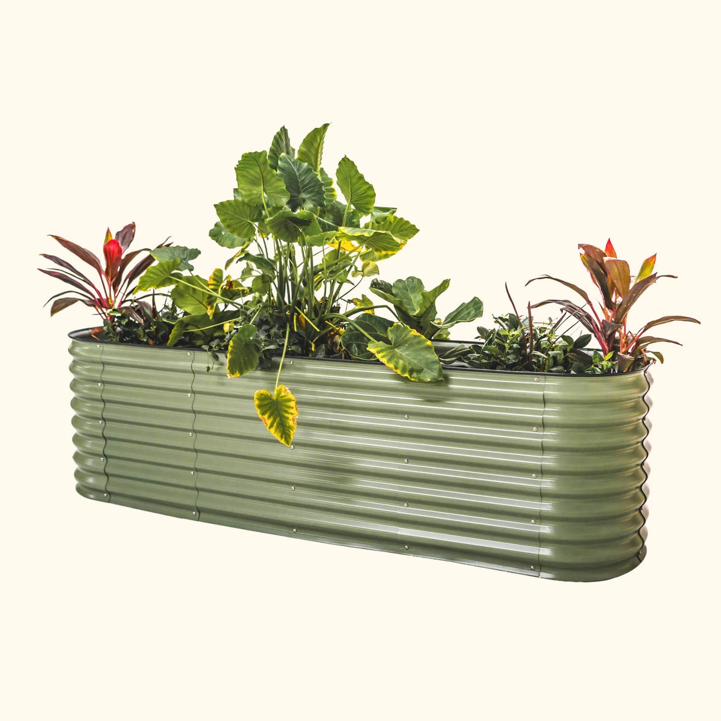 26" Tall 9 In 1 Large Modular Metal Raised Garden Bed Kit