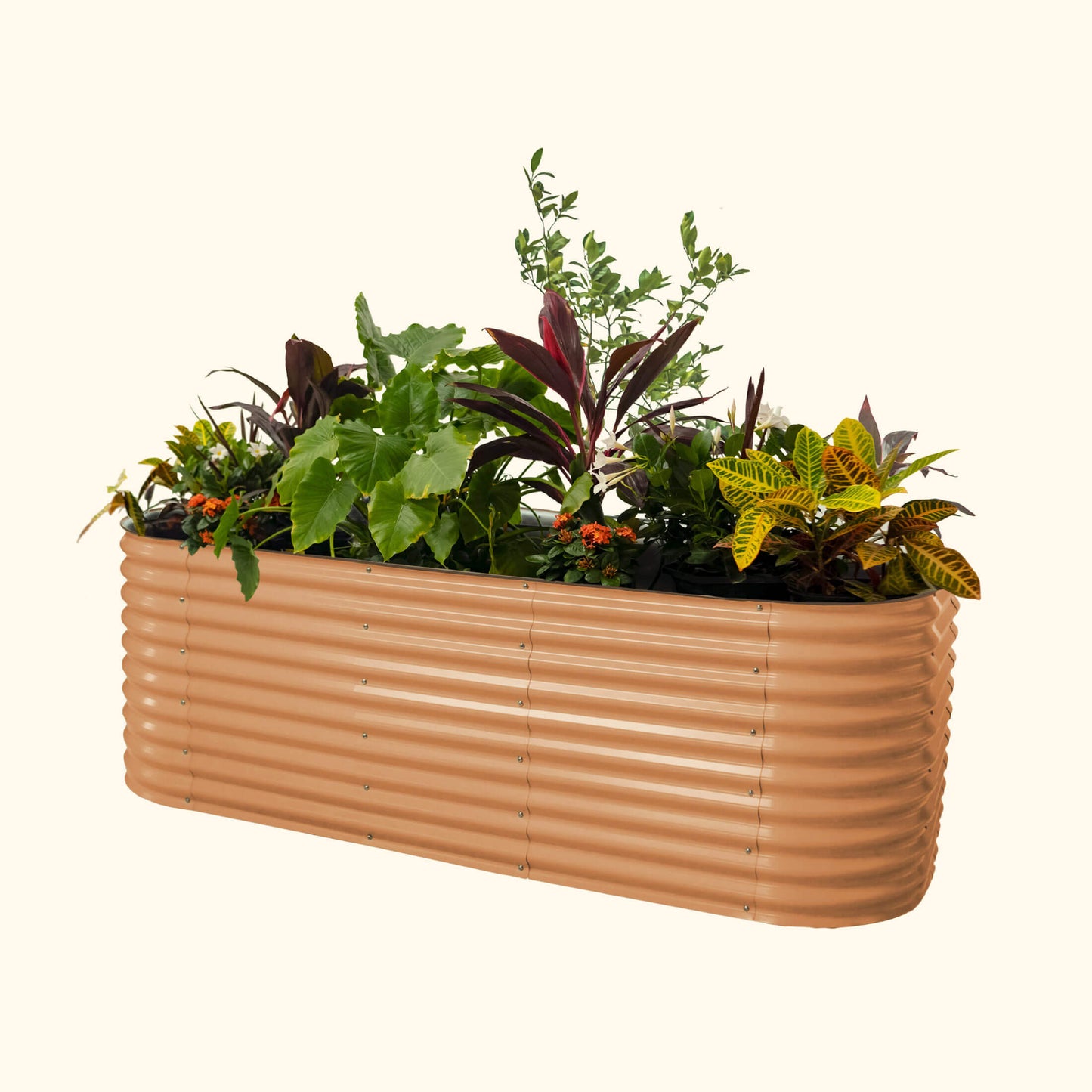 32" Tall Huge Raised Garden Bed 10 in 1 Modular Metal