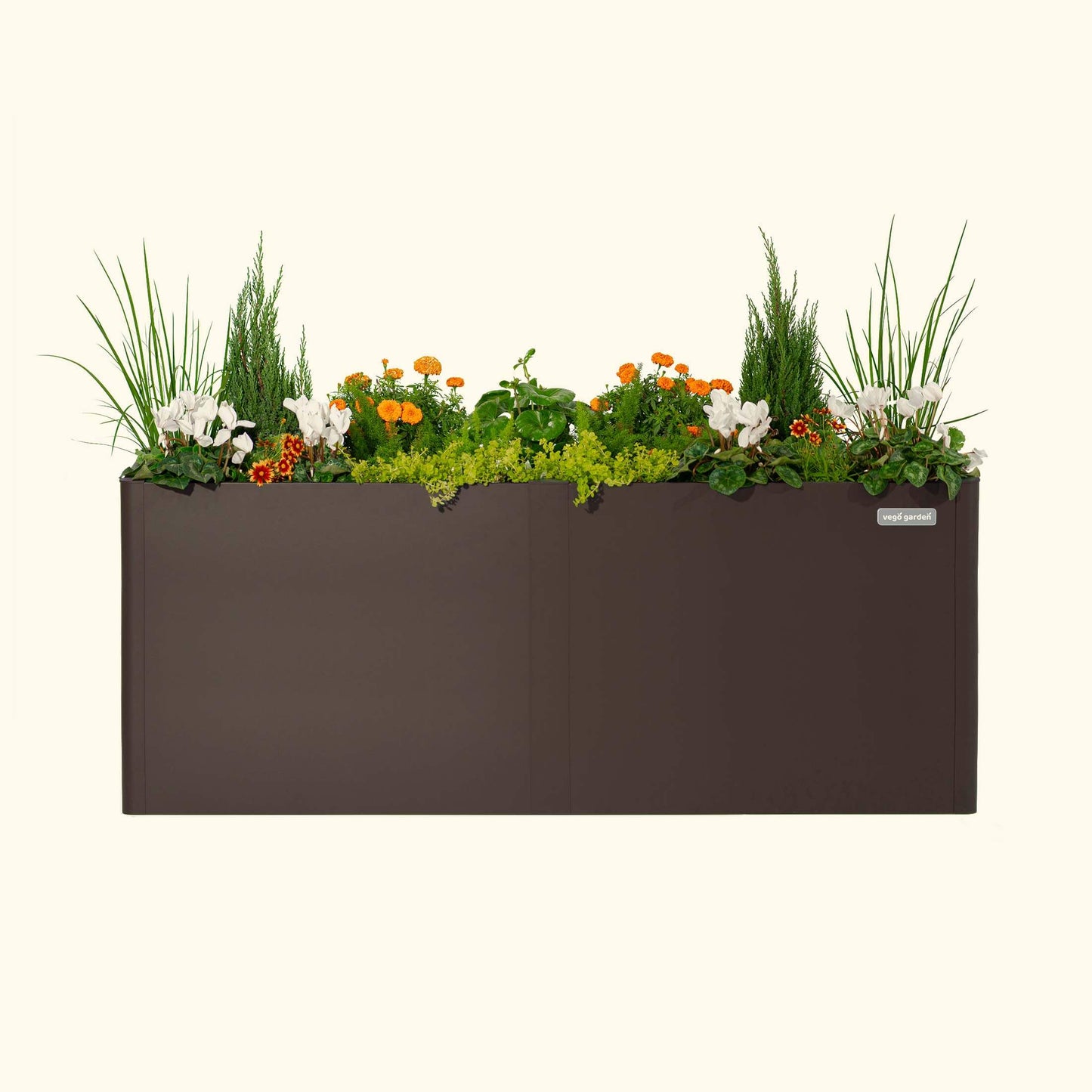 32" Tall Modern Raised Garden Bed Large 42" x 83" Metal