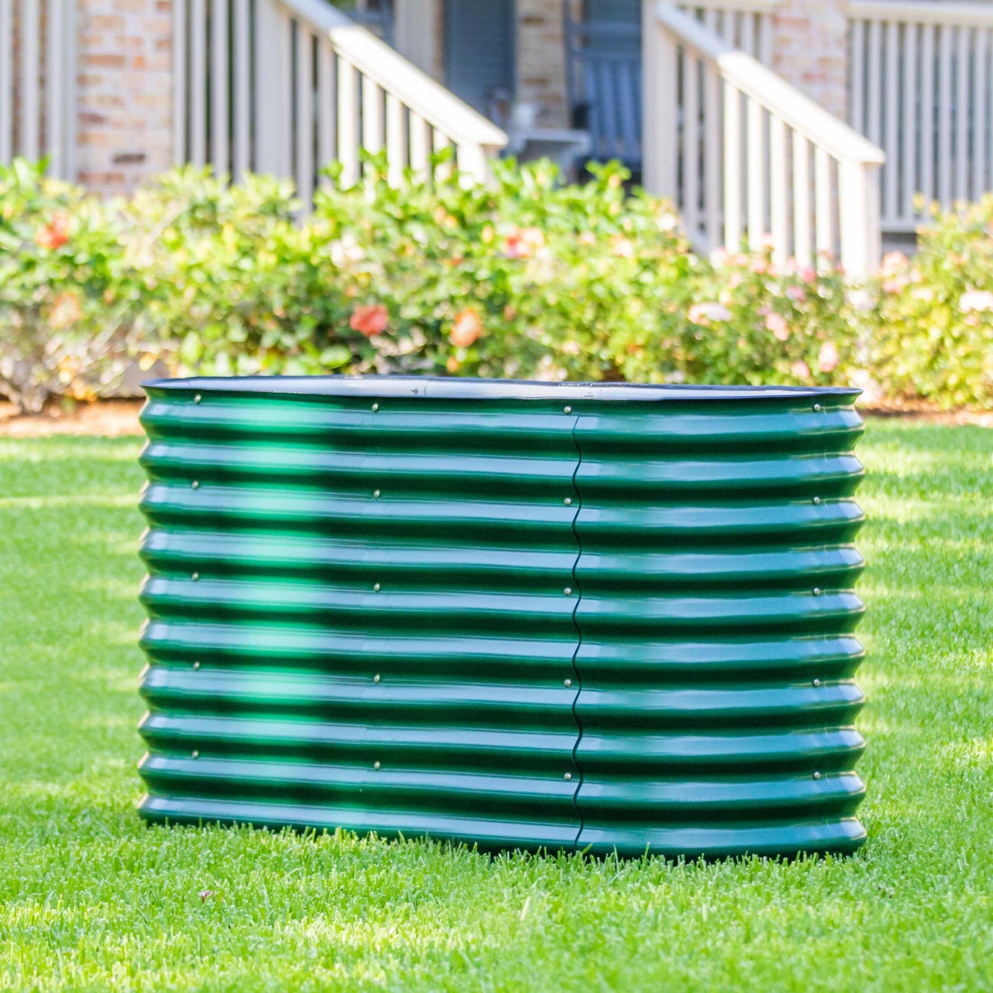 32" Tall Small Raised Garden Bed 4 in 1 Modular Metal