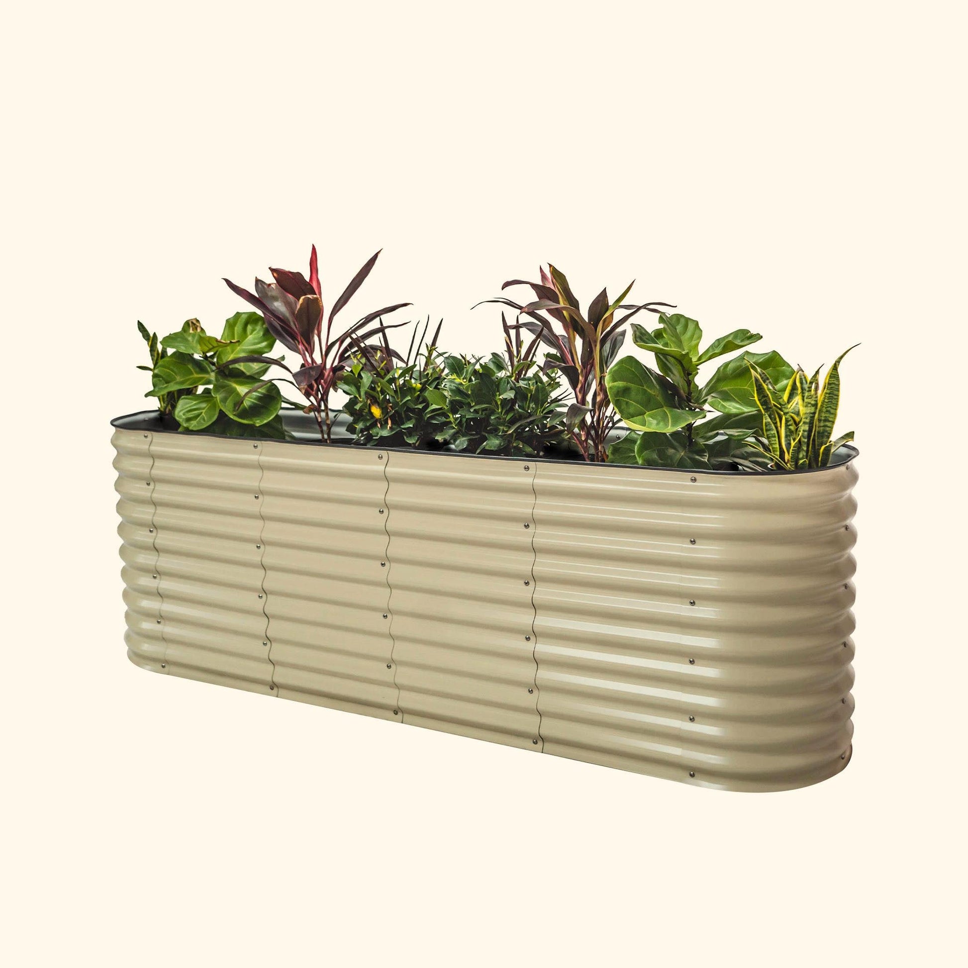 32" Tall Large Raised Garden Bed Kit 9 in 1 Modular Metal - Tampa soil911.com