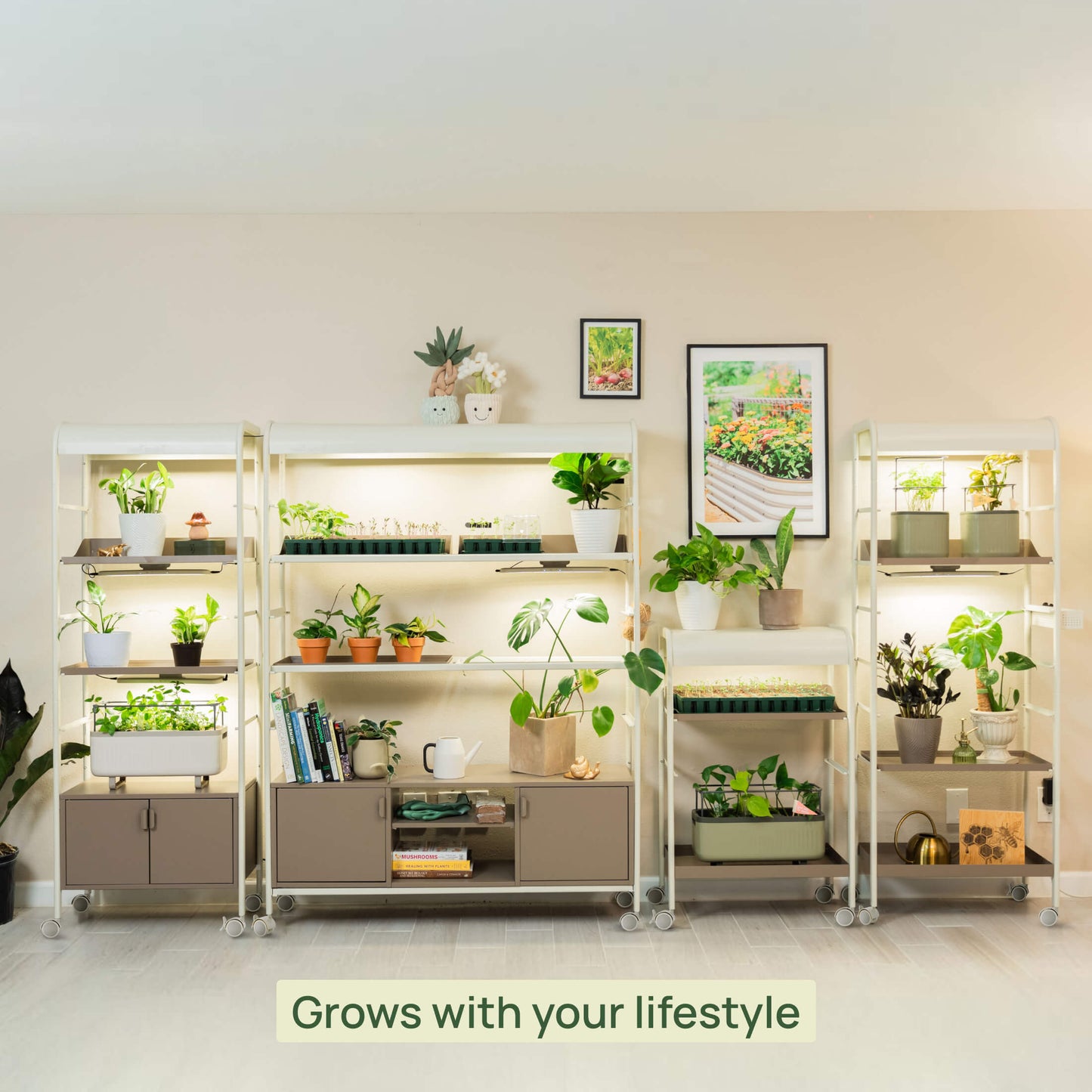 4 Tier Grow Light Garden