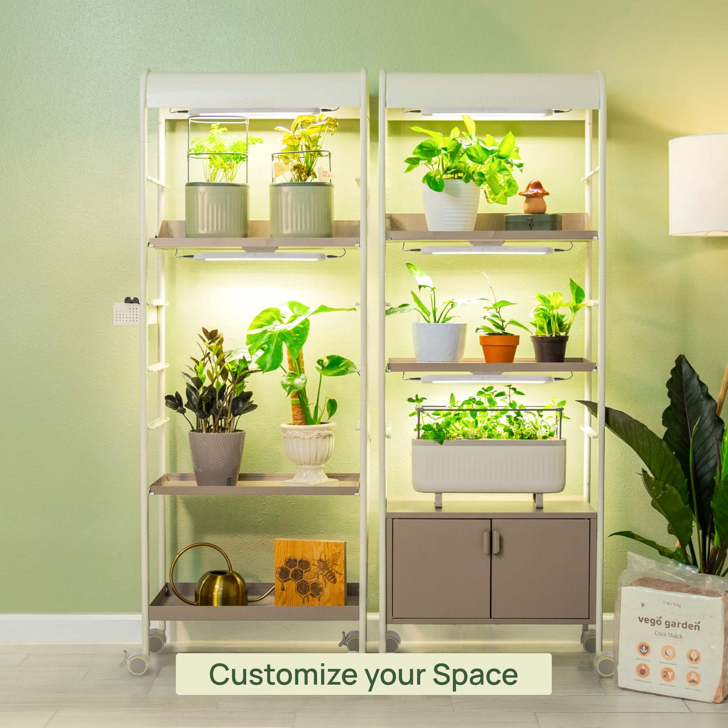 4 Tier Grow Light Garden