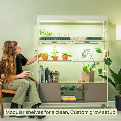 Lámpara de cultivo de 4 niveles Garden Pro