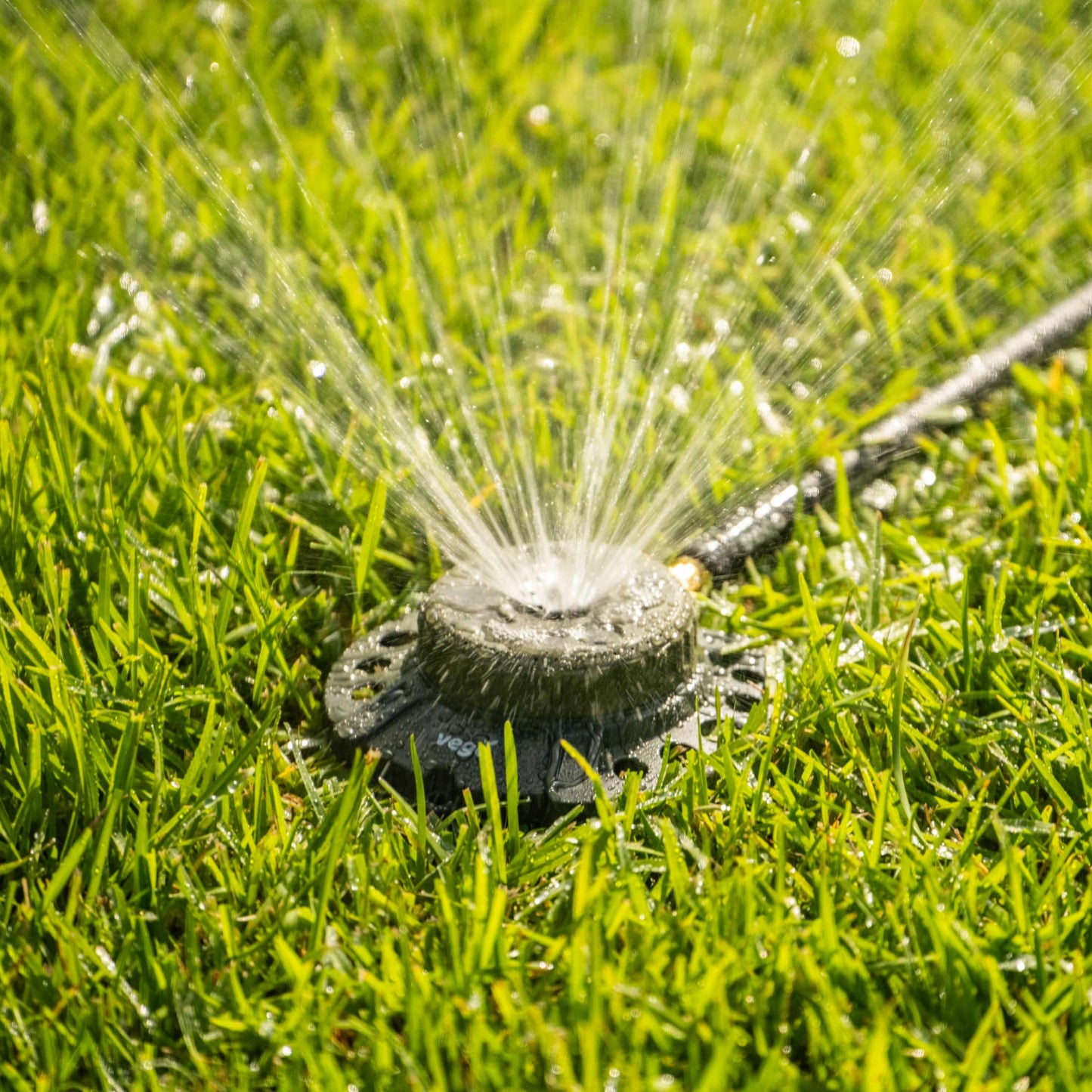 Aspersor de torreta de 9 patrones 