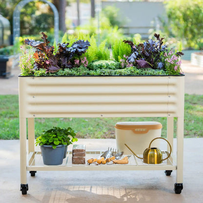 Elevated Garden Bed 2 by 4 Feet For Patio Use