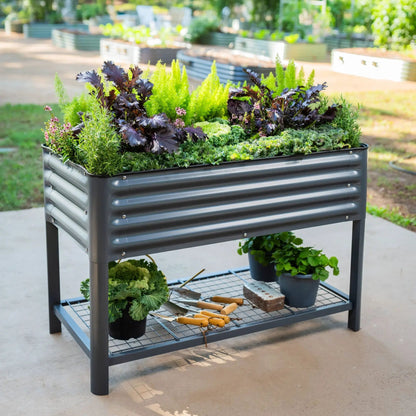 Elevated Garden Bed 2 by 6 ft Durable and Easy