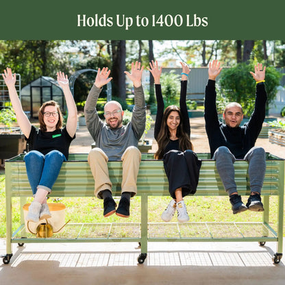 Elevated Garden Bed For Patios Decks 2ft By 8ft