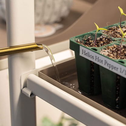 Lámpara de cultivo de mesa de 1 nivel para jardín