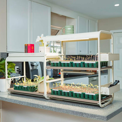 2 Tier Tabletop Grow Light Garden