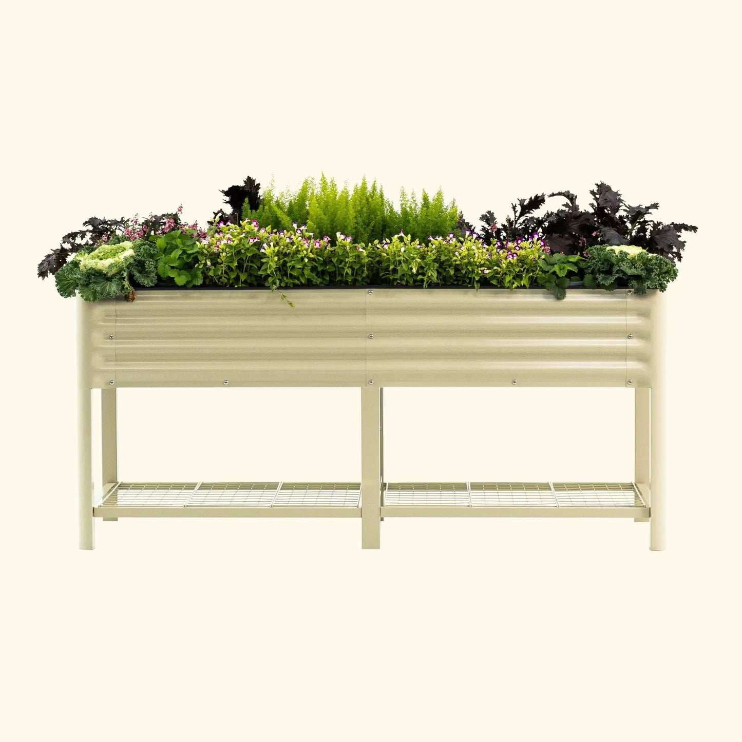Elevated Garden Bed 2 by 6 ft Durable and Easy