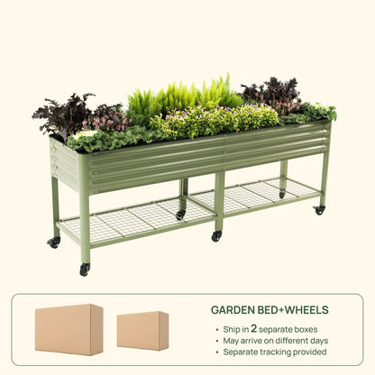Elevated Garden Bed For Patios Decks 2ft By 8ft