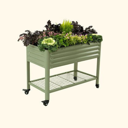 Elevated Garden Bed 2 by 4 Feet For Patio Use
