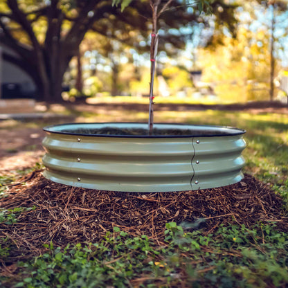 Tree Surround Tree Growing Container Tree Watering Ring Metal
