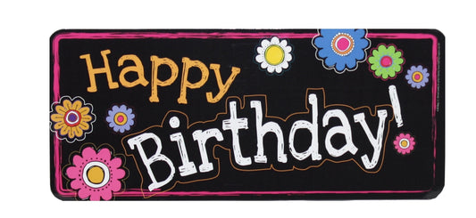 Décoration magnétique pour voiture - Joyeux anniversaire