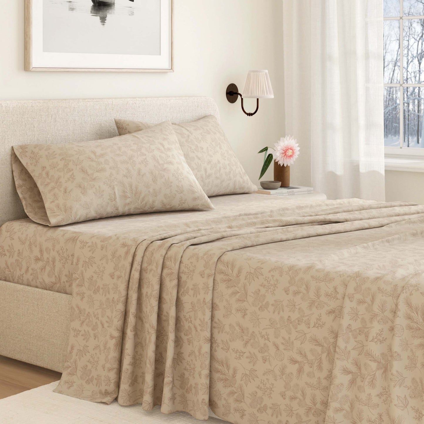 the Elevated Lodge Turkish Cotton Flannel Set