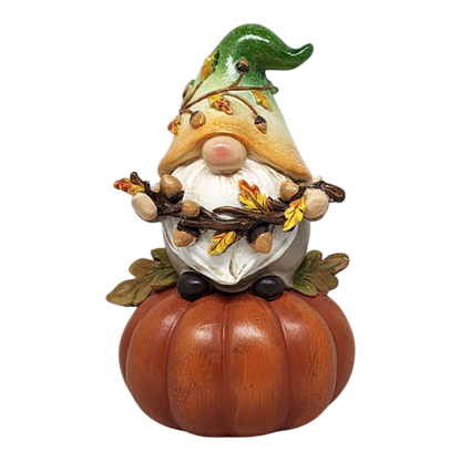 Calabaza gnomo de otoño -