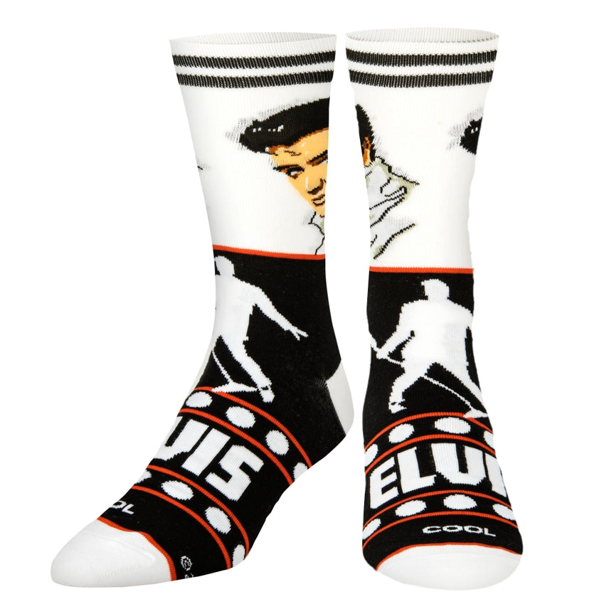 Elvis Glam Crew Socks