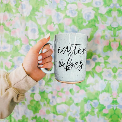 Easter Vibes Mug 16.23oz Coffee Cup Pink