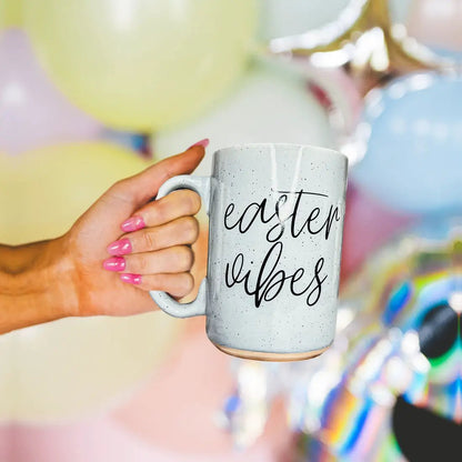 Easter Vibes Mug 16.23oz Coffee Cup Pink
