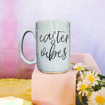 Easter Vibes Mug 16.23oz Coffee Cup Pink