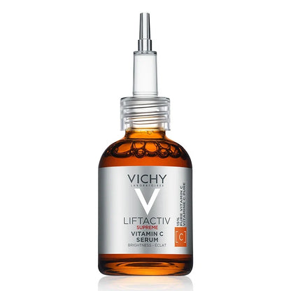 Vichy Liftactiv 15% Vitamin C Serum bottle with dropper, amber glass on Tampa Home & Garden Store
