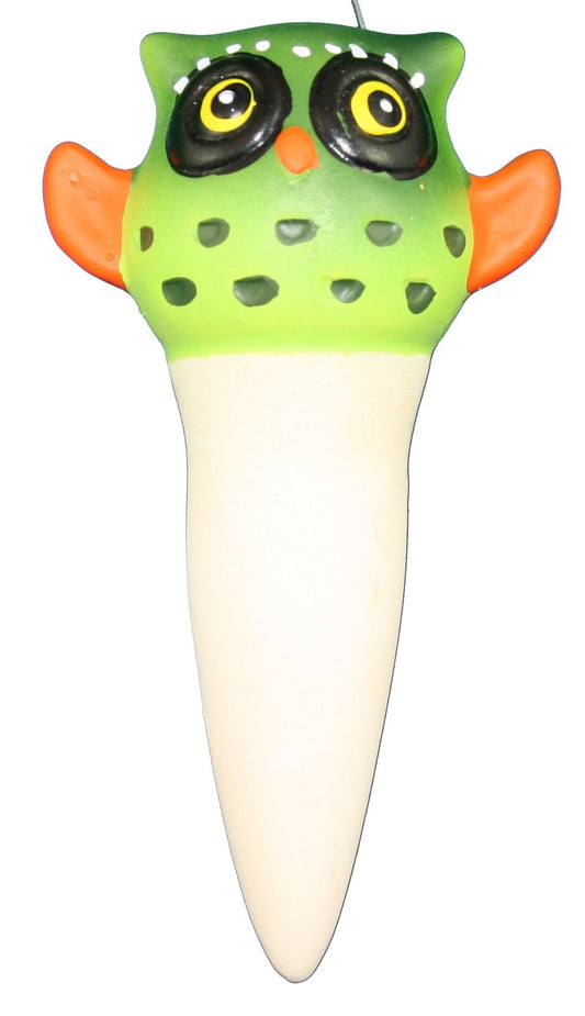 5 Inch Terra Cotta Owl Humidifier - Green - Tampa Home & Garden Store