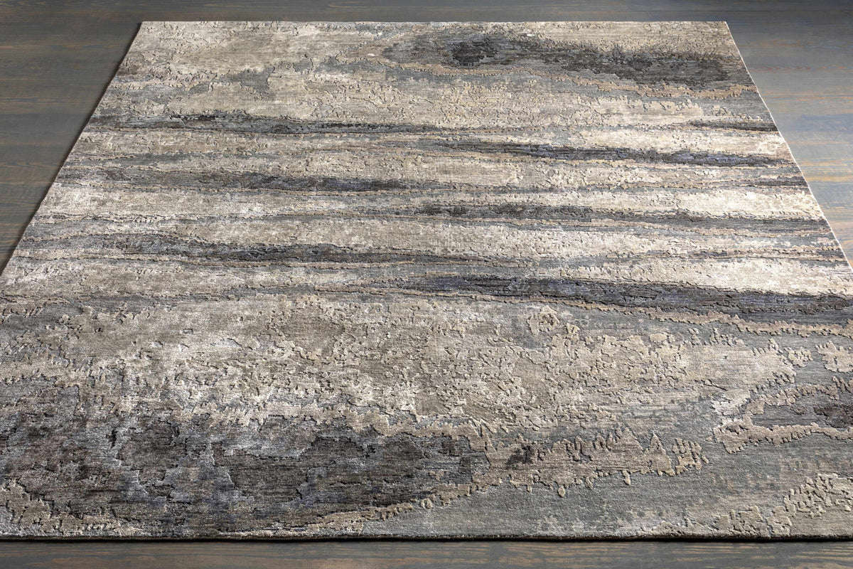 Vincentown Contemporary Hand Knotted Area Rug