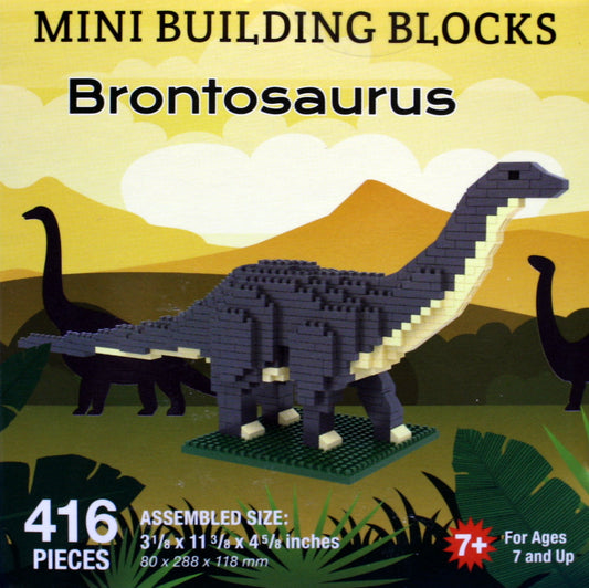 Mini blocs de construction - Brontosaure