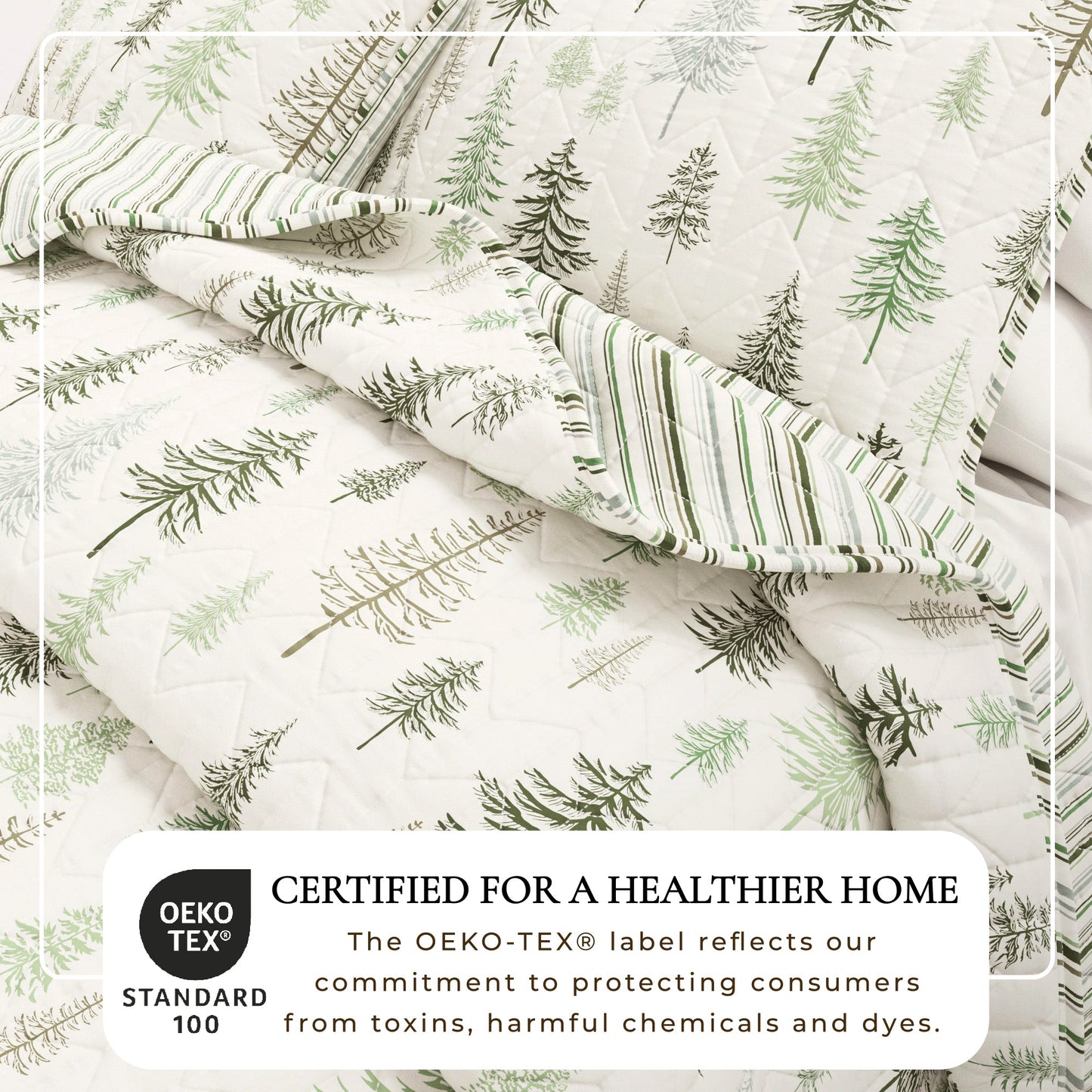 The Lodge Truckee and Evergreen Quilt Set