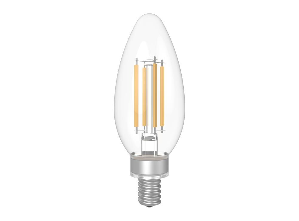 Bombilla LED tipo candelabro - Blanco suave - Equivalente a 60 vatios
