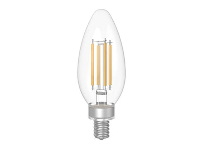 Bombilla LED tipo candelabro - Blanco suave - Equivalente a 60 vatios