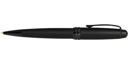 Bailey matte black lacquer ballpoint pen by A.T. Cross with clip on Tampa Home & Garden Store