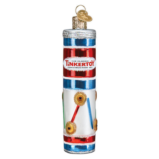Tinkertoy - Glass Ornament - Tampa Home & Garden Store