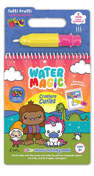 Water Magic Color Reveal Activity Book - Creature Cuties - Tampa Home & Garden Store