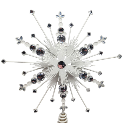 Décoration de sapin scintillante de 34 cm (13,5 pouces)