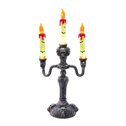Candélabre LED d'Halloween à piles - 38 cm