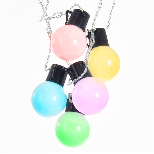 18-Light Old Time Party Pastel Multicolored LED Light Set - Tampa Home & Garden Store