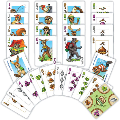 Cartes à jouer géantes Jr. Ranger