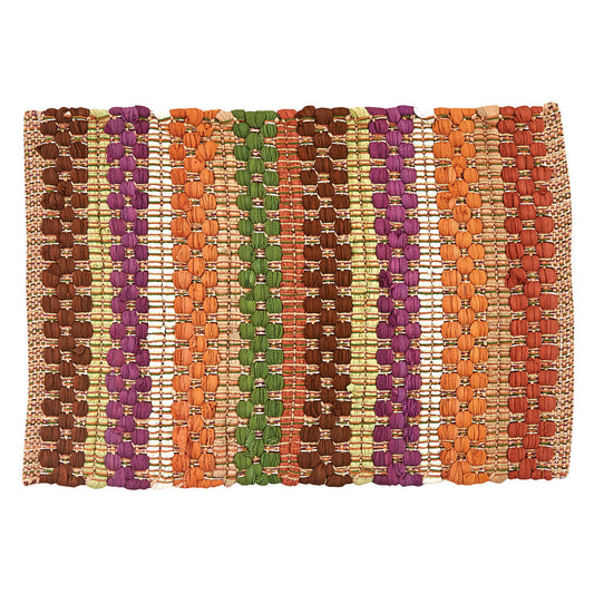 Set de table Chindi aux couleurs d'automne