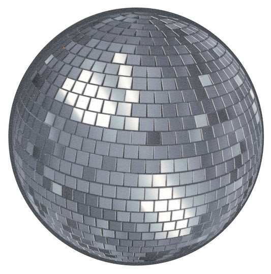 Sous-verre Sip Sip Hourra - Boule disco argentée