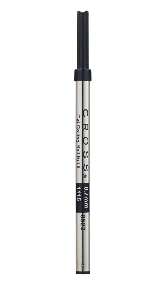 Selectip Gel Rollerball Pen Refill Black 0.7mm Single Pack metal body with CROSS branding on Tampa Home & Garden Store